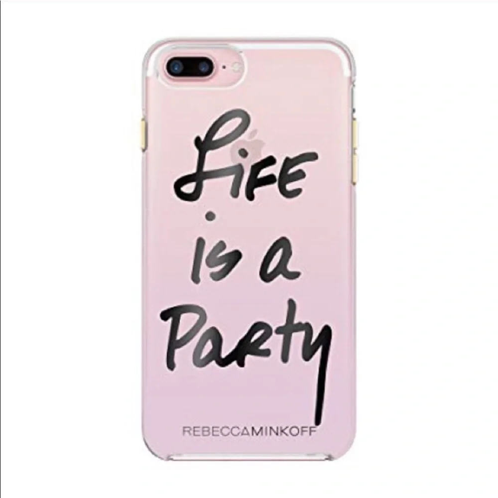 Rebecca Minkoff • iPhone 7 case • Life is a party